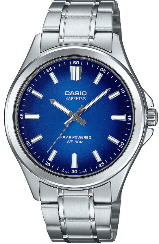 Casio Collection Sapphire Solar Мъжки часовник MTS-RS100D-2AVDF